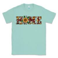 Seafoam christmas home with windmill Classic Tee - RanaPortraitStore