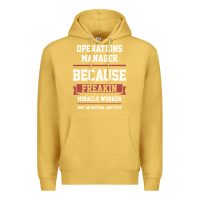 Antique Gold Operations Manager - Cool Gift Job Premium Hoodie - artisFamous