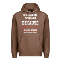 Chestnut Operations Manager - Cool Gift Job Premium Hoodie - artisFamous