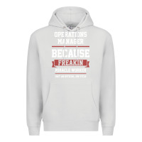Dove Grey Operations Manager - Cool Gift Job Premium Hoodie - artisFamous