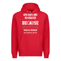 Red Operations Manager - Cool Gift Job Premium Hoodie - artisFamous