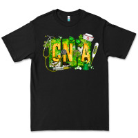 Black St. Patricks Day Cna Premium Tee - CowhideDigitalArt