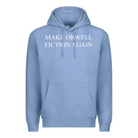 Colony Blue make orwell fiction Premium Hoodie - artisFamous