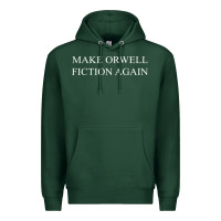 Sports Green make orwell fiction Premium Hoodie - artisFamous