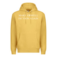 Antique Gold make orwell fiction Premium Hoodie - artisFamous