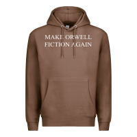 Chestnut make orwell fiction Premium Hoodie - artisFamous