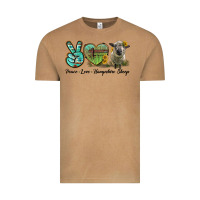 Vintage Camel Peace Love Hampshire Sheep Vintage Tee - LillyAllenDesigns