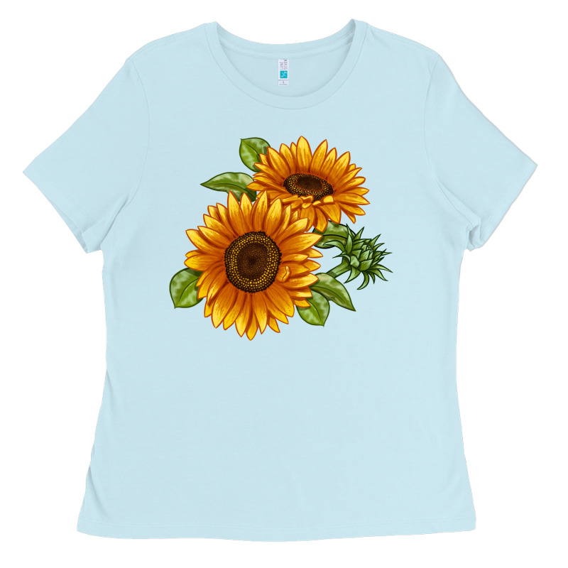 Soraya Sunflower Ladies Tee by LillyAllenDesigns | Teevron