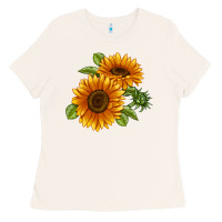 Bone Soraya Sunflower Ladies Tee - LillyAllenDesigns