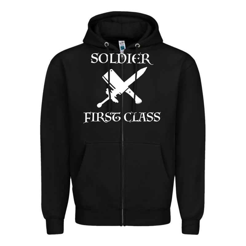 Soldıer First Class Zipper Hoodie by Bettercallsaul | Teevron