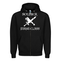 Black Soldıer First Class Zipper Hoodie - Bettercallsaul