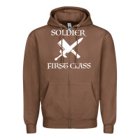 Chestnut Soldıer First Class Zipper Hoodie - Bettercallsaul