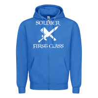 True Royal Soldıer First Class Zipper Hoodie - Bettercallsaul