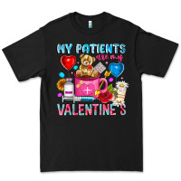 Black My Patients is Valentines Premium Tee - CowhideDigitalArt