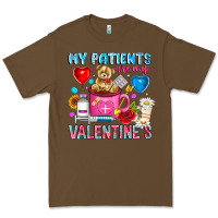 Cacao My Patients is Valentines Premium Tee - CowhideDigitalArt