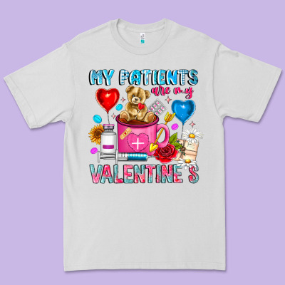 My Patients Is Valentines Premium Tee Designed By Cowhidedigitalart