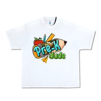 White pre k dude Urban Heavy Tee - RanaPortraitStore