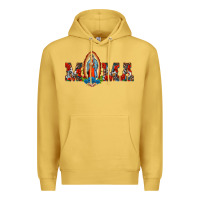 Antique Gold mama our lady of guadalupe Premium Hoodie - BarkalooDesign