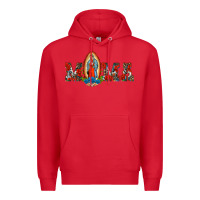 Mama Our Lady Of Guadalupe Premium Hoodie | Teevron