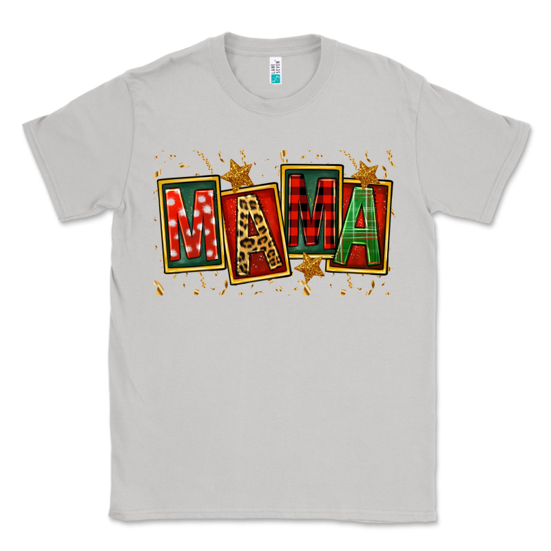 Mama Christmas Mother's Day Classic Tee by FaDigitalArtStudio | Teevron