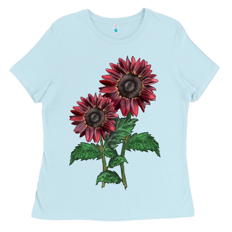 2 Chocolate Sunflower Ladies Tee by LillyAllenDesigns | Teevron