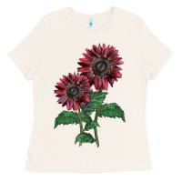 Bone 2 Chocolate sunflower Ladies Tee - LillyAllenDesigns