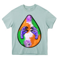 Arona halloween hands teardrop Heavy Core Tee - BundleAndBundleShop