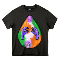 Asphalt halloween hands teardrop Heavy Core Tee - BundleAndBundleShop
