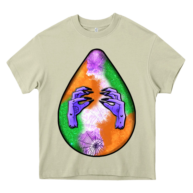 Halloween Hands Teardrop Heavy Core Tee by BundleAndBundleShop | Teevron