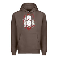 Coffee friends horror face mashup horror movies halloween Premium Hoodie - artisFamous