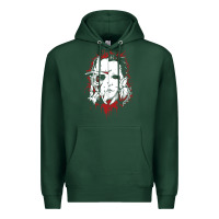Sports Green friends horror face mashup horror movies halloween Premium Hoodie - artisFamous