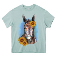 Arona Sunflower Donkey Heavy Core Tee - RanaPortraitStore