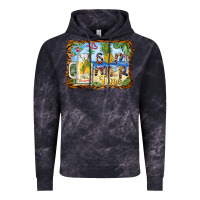 Cloud Black summer time pineapple and  beach Vintage Hoodie - BarkalooDesign