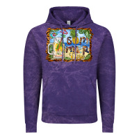 Cloud Purple summer time pineapple and  beach Vintage Hoodie - BarkalooDesign