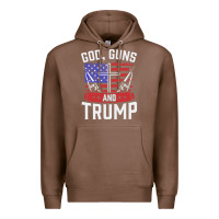 Chestnut god guns and trump Premium Hoodie - artisFamous