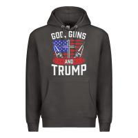 Smoke god guns and trump Premium Hoodie - artisFamous