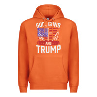 Carrot god guns and trump Premium Hoodie - artisFamous