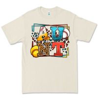 Bone Baseball and Softball aunt leopard frame Premium Tee - LillyAllenDesigns