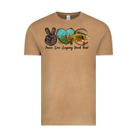 Vintage Camel Peace Love Leaping Brook Trout Vintage Tee - LillyAllenDesigns