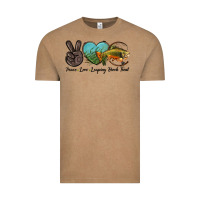Vintage Coffee Peace Love Leaping Brook Trout Vintage Tee - LillyAllenDesigns
