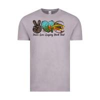 Vintage Zinc Peace Love Leaping Brook Trout Vintage Tee - LillyAllenDesigns