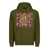 Army Green madrecita muchas gracias Premium Hoodie - BarkalooDesign