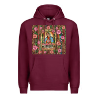 Burgundy madrecita muchas gracias Premium Hoodie - BarkalooDesign