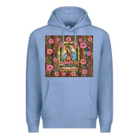 Colony Blue madrecita muchas gracias Premium Hoodie - BarkalooDesign