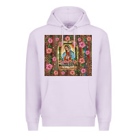 Lilac madrecita muchas gracias Premium Hoodie - BarkalooDesign