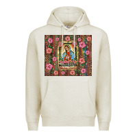 Oatmeal Heather madrecita muchas gracias Premium Hoodie - BarkalooDesign