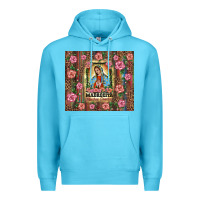 Ocean Blue madrecita muchas gracias Premium Hoodie - BarkalooDesign