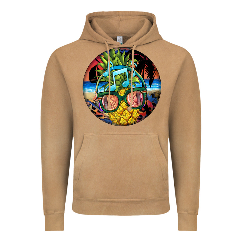 Pineapple Relaxing Vintage Hoodie by BarkalooDesign | Teevron