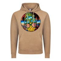 Vintage Coffee pineapple relaxing Vintage Hoodie - BarkalooDesign