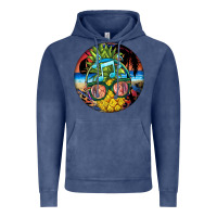 Vintage Denim pineapple relaxing Vintage Hoodie - BarkalooDesign